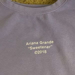 Ariana grande sweetener track crew